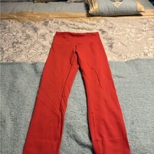 lululemon athletica Red Leggings